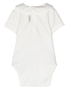 Tutina per neonati Donsje bianca con motivo Duck ricamato 3032103 00002 DONSJE KIDS 