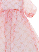 Abito per bambina Mi Mi Sol rosa con maniche a palloncino MFAB784TS1114 PNK MIMISOL 