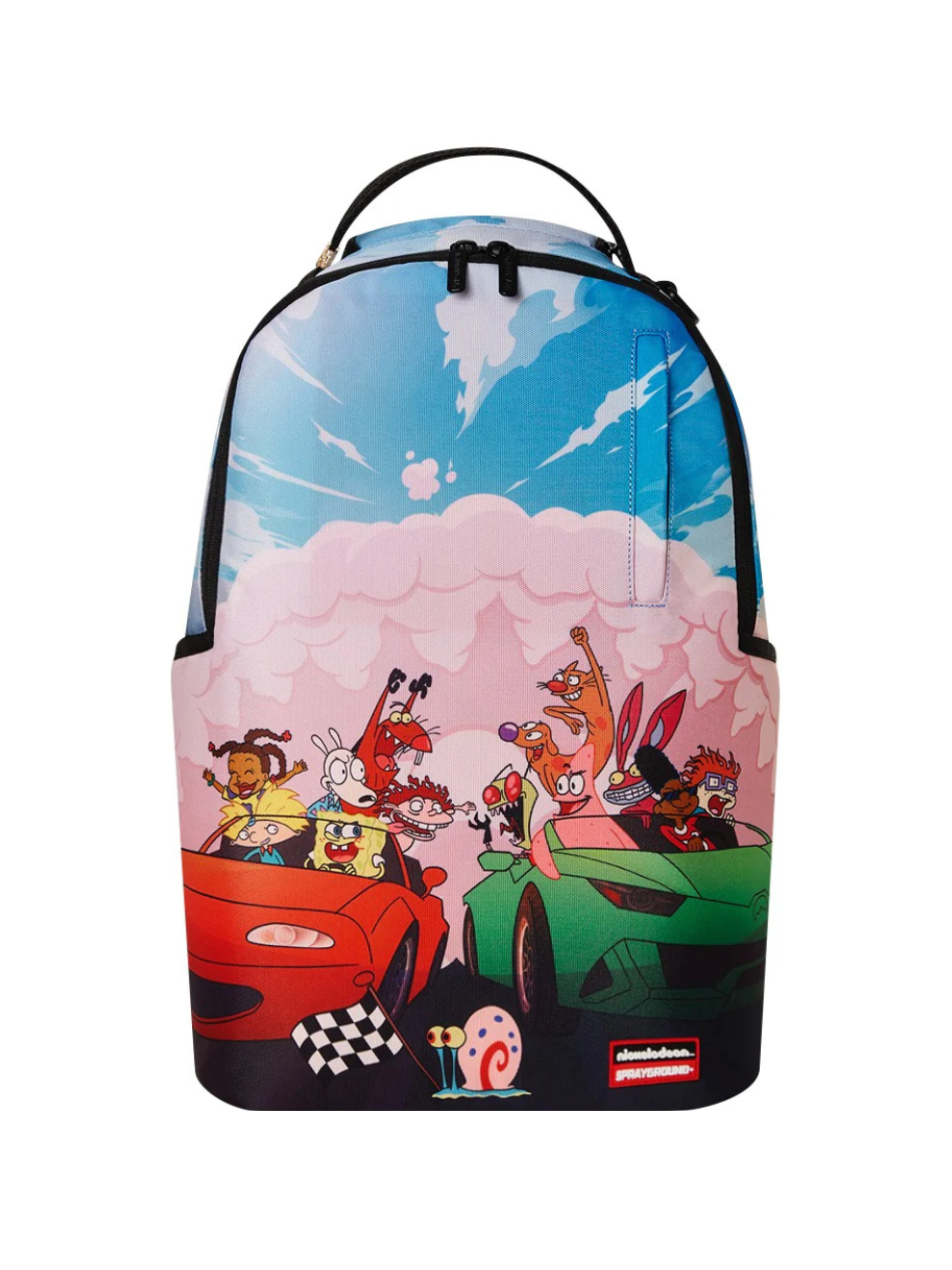 Zaino per bambini Sprayground Kid Nickelodeon multicolore con stampa grafica 910B7316 NSZ SPRAYGROUND 