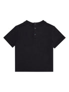 T-shirt per neonato Emporio Armani Kids blu scuro con logo aquila EB000419 AF15013 MB250 EMPORIO ARMANI KIDS 