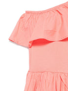Abito Chloey per bambina Molo rosa con ruches 2S25E106 8465 MOLO KIDS 