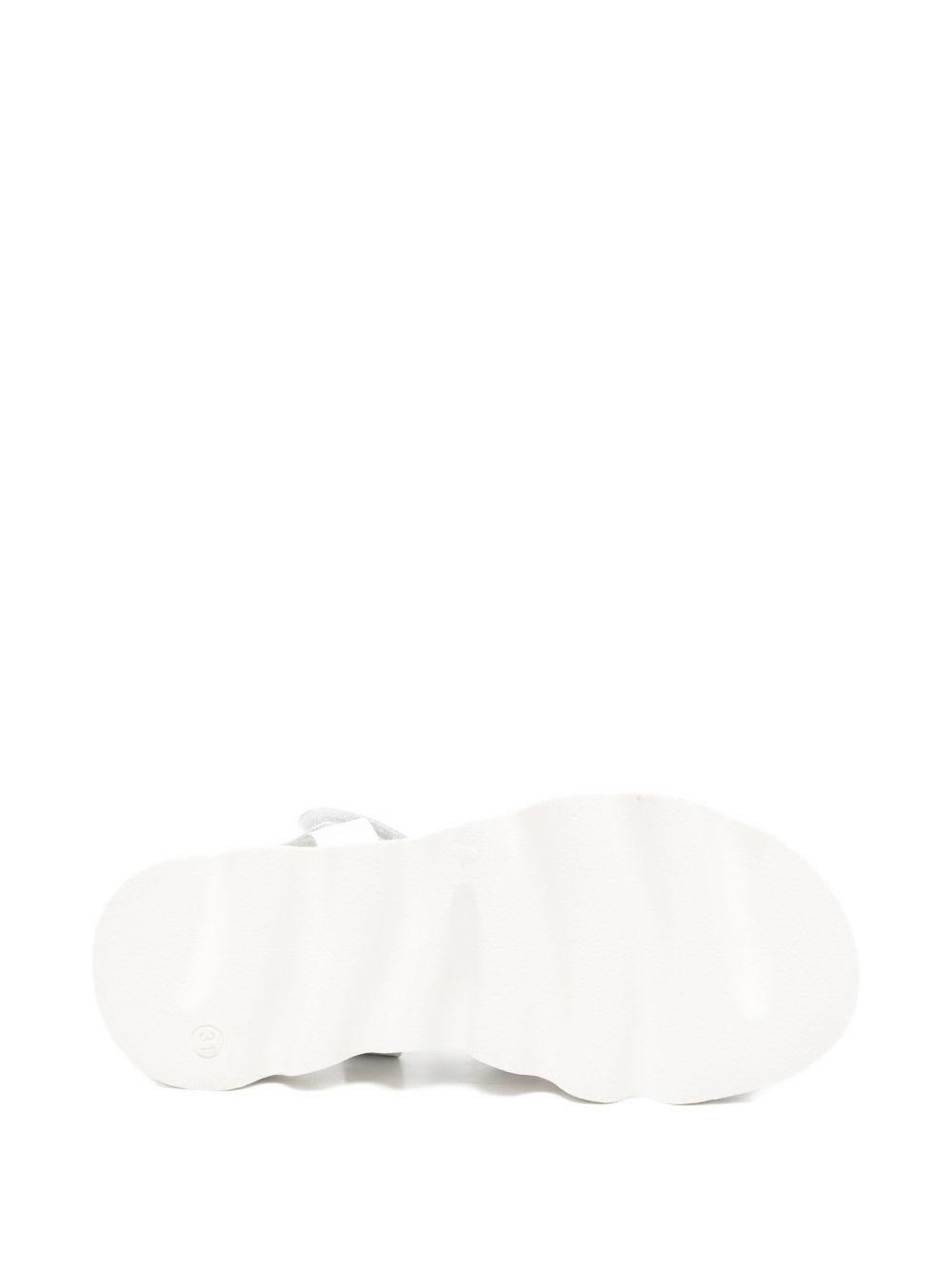 Sandali per bambina Florens bianchi con applicazione con farfalle F1868 18B FLORENS 