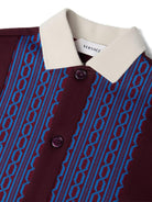 Camicia per bambino Versace Kids bordeaux con ricamo 10249391A18115 2RH20 VERSACE KIDS 