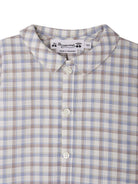 Camicia per neonato Bonpoint bianco con motivo a quadri W05YSHW00003 374C BONPOINT 
