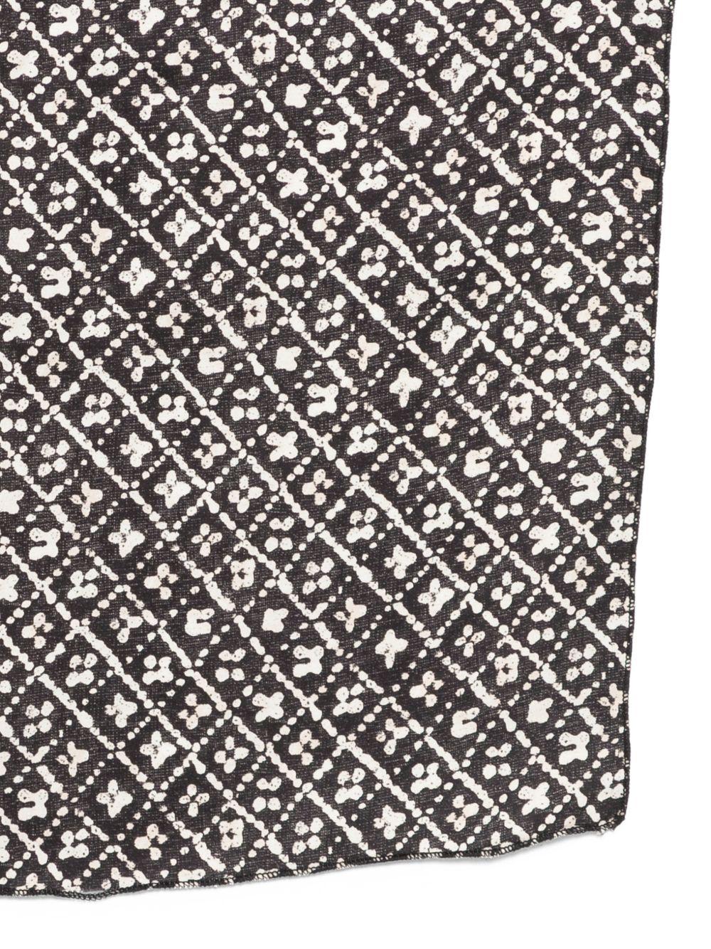 Sciarpa per bambino Paolo Pecora Kids nero a fantasia PP4253 NERO PAOLO PECORA KIDS 