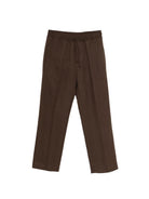 Pantaloni per bambino Paolo Pecora Kids marrone con coulisse PP4238 EBANO PAOLO PECORA KIDS 