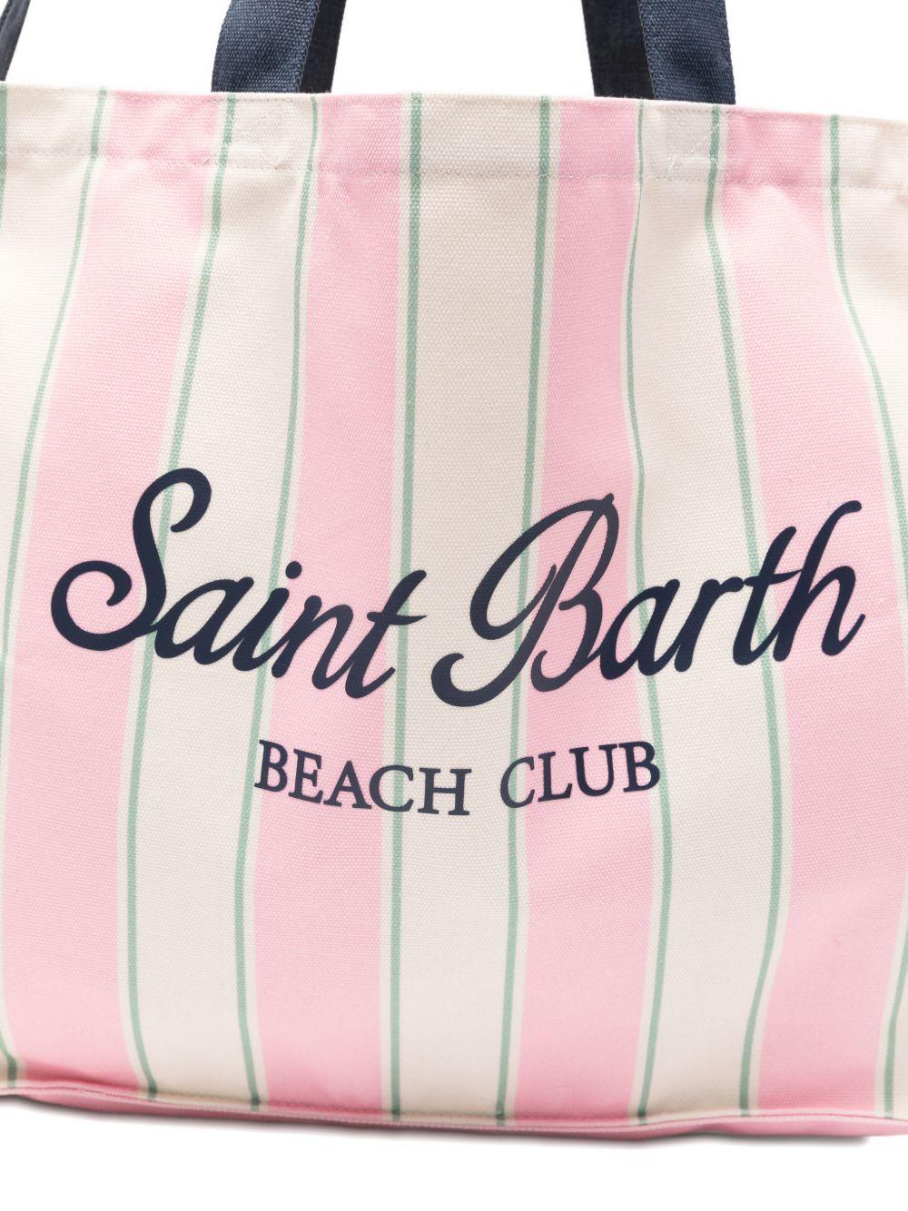 Borsa tote Essential Bag N MC2 Saint Barth multicolore con design a righe EBAGN007 09183L MC2 ST. BARTH KIDS 