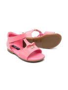 Sandali con logo DG D20082 A1328 80424 DOLCE & GABBANA KIDS 