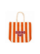 Borsa City personalizzata Rubino Kids arancione con design a righe CITY ARANCIONE RUBINO 