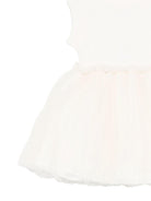 Abito per neonata Donsje beige con ruches 4114500 00002 DONSJE KIDS 