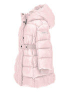 Piumino per bambina Monnalisa rosa con cappuccio 17F101 6020 0090 MONNALISA 