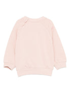 Felpa per neonata Molo rosa con ricamo smile sul davanti 6S26J203 8058 MOLO KIDS 