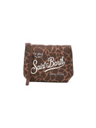 Pochette Aline MC2 Saint Barth animalier con logo sul davanti ALIN001 00900L MC2 ST. BARTH KIDS 