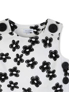Abito per bambina The Marc Jacobs Kids bianco con stampa floreale W60721 126 THE MARC JACOBS KIDS 