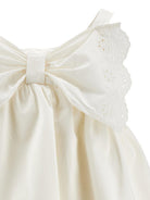Abito per bambina Monnalisa bianco con gonna con balze 17G902 7043 0099 MONNALISA KIDS 