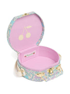Borsa per bambina Bonpoint viola con stampa a fiori C06GBAW00003 556 BONPOINT KIDS 