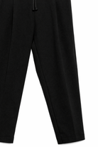 Pantaloni per bambino Paolo Pecora Kids neri con coulisse PP4244 NERO PAOLO PECORA KIDS 
