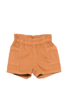 Shorts Nougat per neonato Bonpoint marroni con vita elasticizzata S06XBEW00006 066B BONPOINT KIDS 
