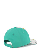 Cappello per bambino The Marc Jacobs x Mickey Mouse verde con stampa racchette da tennis W60842 73D THE MARC JACOBS KIDS 