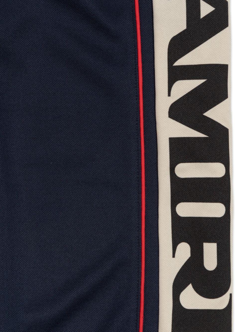 Pantaloni sportivi per bambino Amiri Kids blu con dettaglio logo ACBMPA1001 508 AMIRI KIDS 