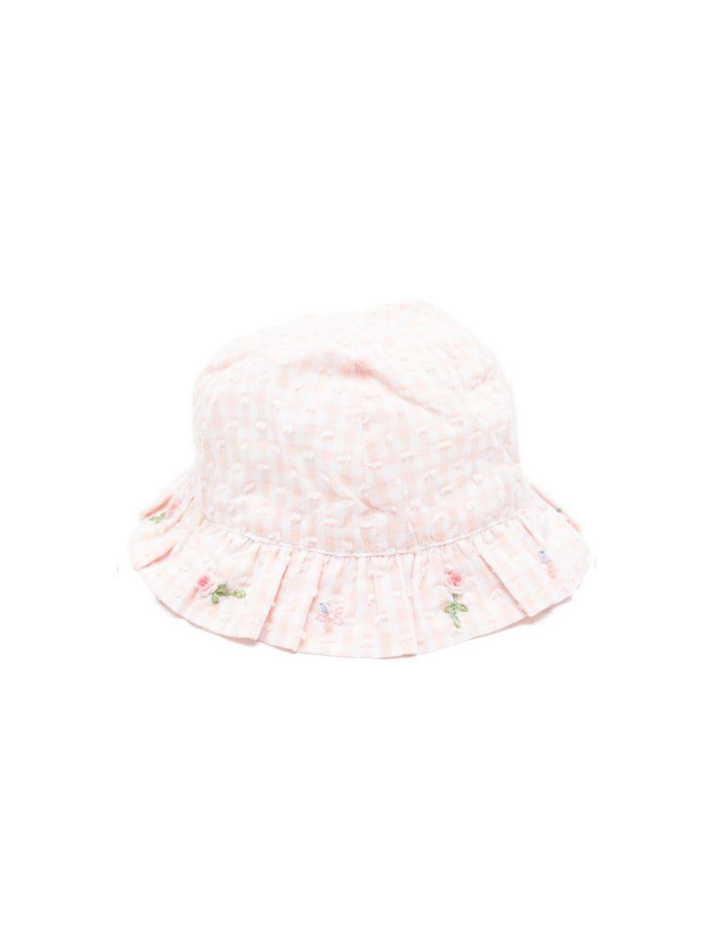 Cappello per neonata Tartine & Chocolat rosa chiaro con ricamo a fiori CC90010 30 TArtine & Chocolat 