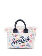 Borsa Colette MC2 Saint Barth bianca con stampa stelle marine COL0001 00578L MC2 ST. BARTH KIDS 