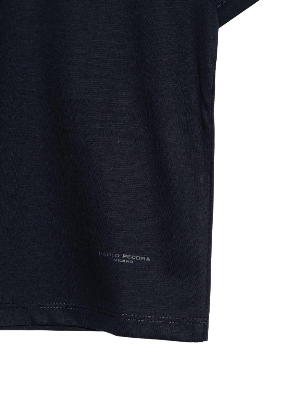 T-shirt per bambino Paolo Pecora Kids blu con maniche corte PP4219 BLU PAOLO PECORA KIDS 