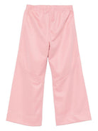 Pantaloni sportivi per bambina Palm Angels Kids rosa con applicazione PGCJ013F25FAB001 3003 PALM ANGELS KIDS 