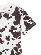 Abito per bambina MC2 Saint Barth Kids bianco con stampa animalier ABY0001 03851L MC2 ST. BARTH KIDS 