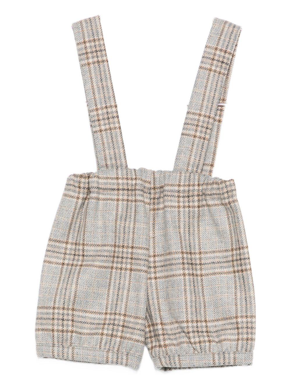 Shorts per neonato Jesurum Baby grigio con bretelle LEO VAR.17 JESURUM 