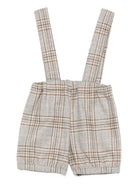 Shorts per neonato Jesurum Baby grigio con bretelle LEO VAR.17 JESURUM 