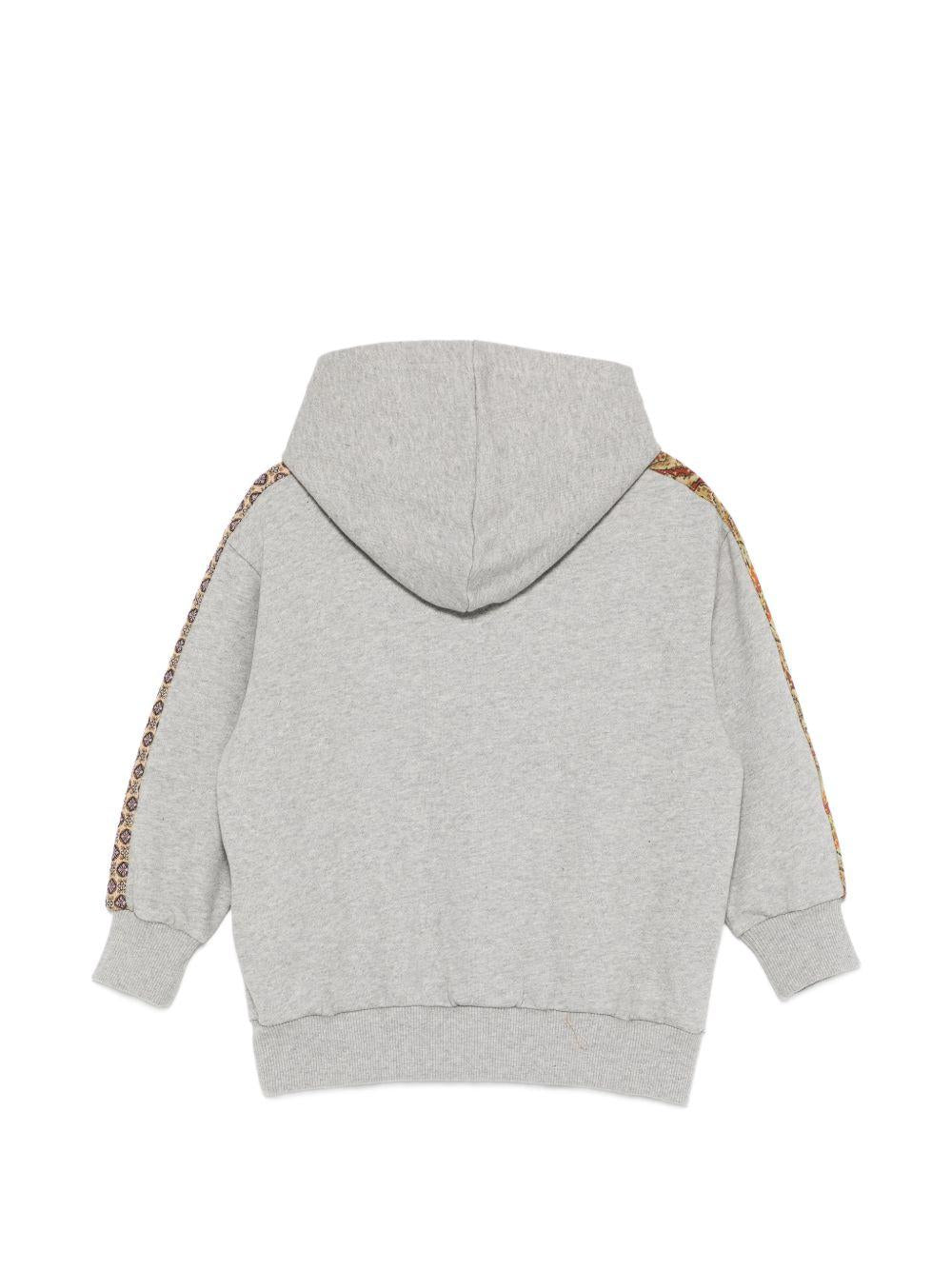 Felpa per bambino Etro Kids grigia con cappuccio GY4P30 Z3188 806 ETRO KIDS 