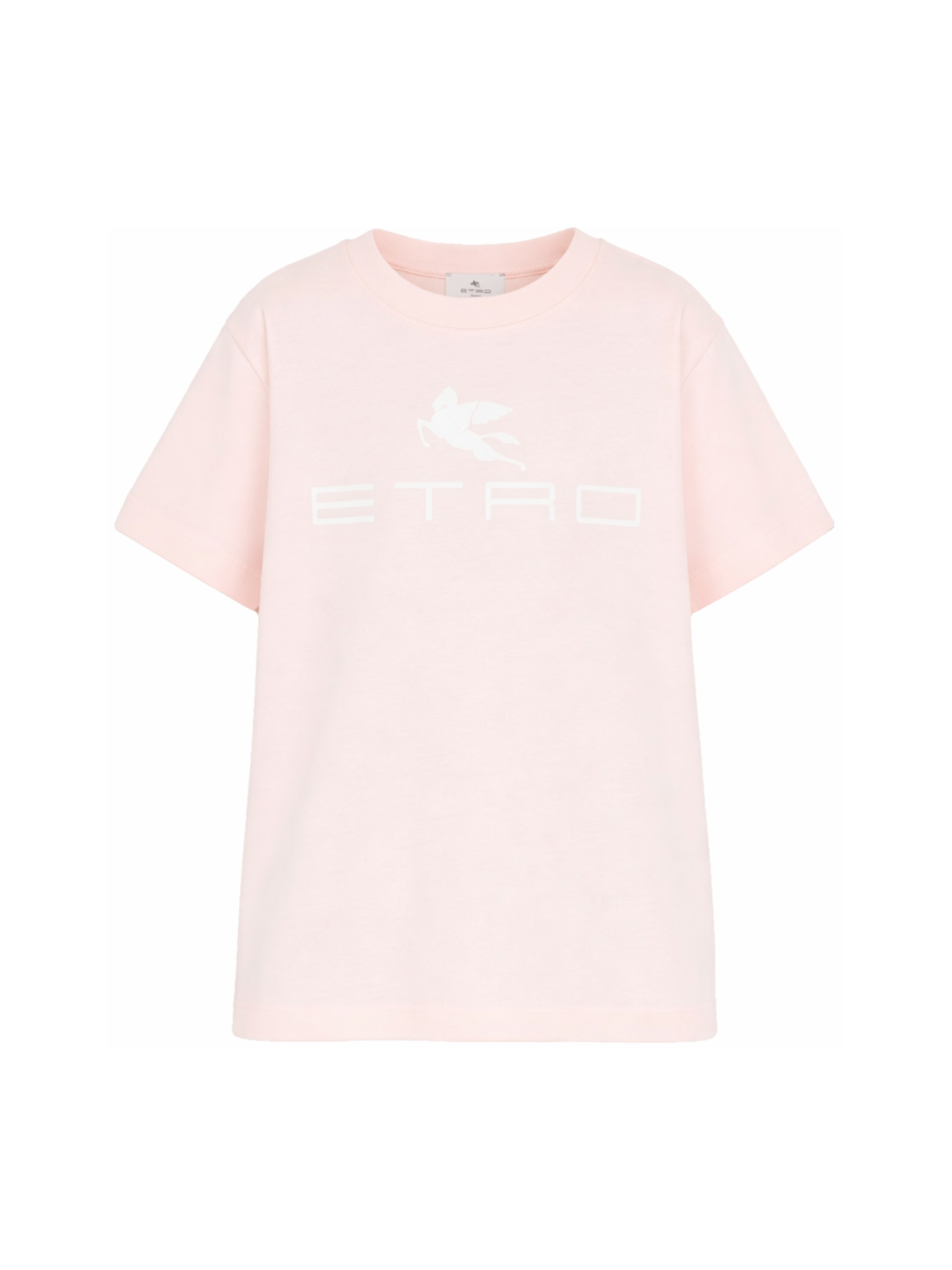 T-shirt per bambina Etro Kids rosa con stampa logo GY8Q11 Z3672 501 ETRO KIDS 