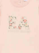 T-shirt per neonata Emporio Armani Kids rosa con stampa grafica EG000887 AF21820 U4133 EMPORIO ARMANI KIDS 