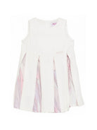 Abito per bambina Pucci Junior rosa con design plissettato PY1B42 S0228 101BC EMILIO PUCCI KIDS 