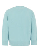 Maglione per bambino Stella McCartney Kids azzurro con motivo scoiattolo TX9P60 Z1876 670 STELLA McCARTNEY KIDS 
