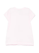 T-shirt Alice x Disney per bambina Monnalisa rosa con orlo dritto 11E622 5202 0090 MONNALISA 