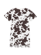 Abito per bambina MC2 Saint Barth Kids bianco con stampa animalier ABY0001 03851L MC2 ST. BARTH KIDS 