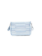 Borsa per bambina Missoni Kids azzurro con motivo geometrico MY0530 N0436 600AZ MISSONI KIDS 