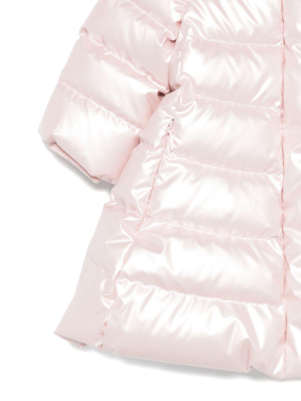Giubbino per bambina Monnalisa rosa con cappuccio 37F102 6026 0090 MONNALISA 