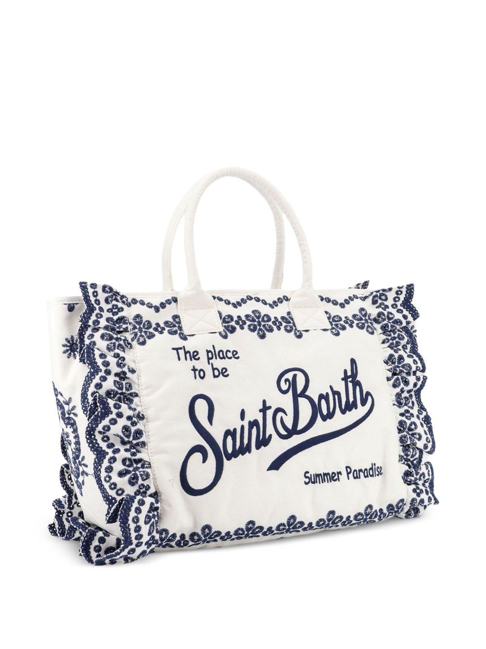 Borsa Vanity MC2 Saint barth bianca in pizzo sangallo VANI0029 02534L MC2 ST. BARTH KIDS 