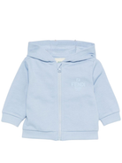 Felpa per neonato Fendi Kids azzurra con cappuccio BUH086 5V0 F1PBD FENDI KIDS 