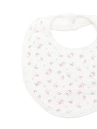 Bavaglino per neoenati Petit Bateau Kids bianco con stampa grafica floreale A0GPR 02 PETIT BATEAU KIDS 
