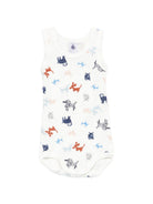 Set di tre tutine per neonato Petit Bateau multicolore con fantasie diverse A0FSP 00 PETIT BATEAU KIDS 