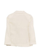 Giacca per bambino Fay Kids bianca con revers classici FY2Q34 I0318 109 FAY KIDS 