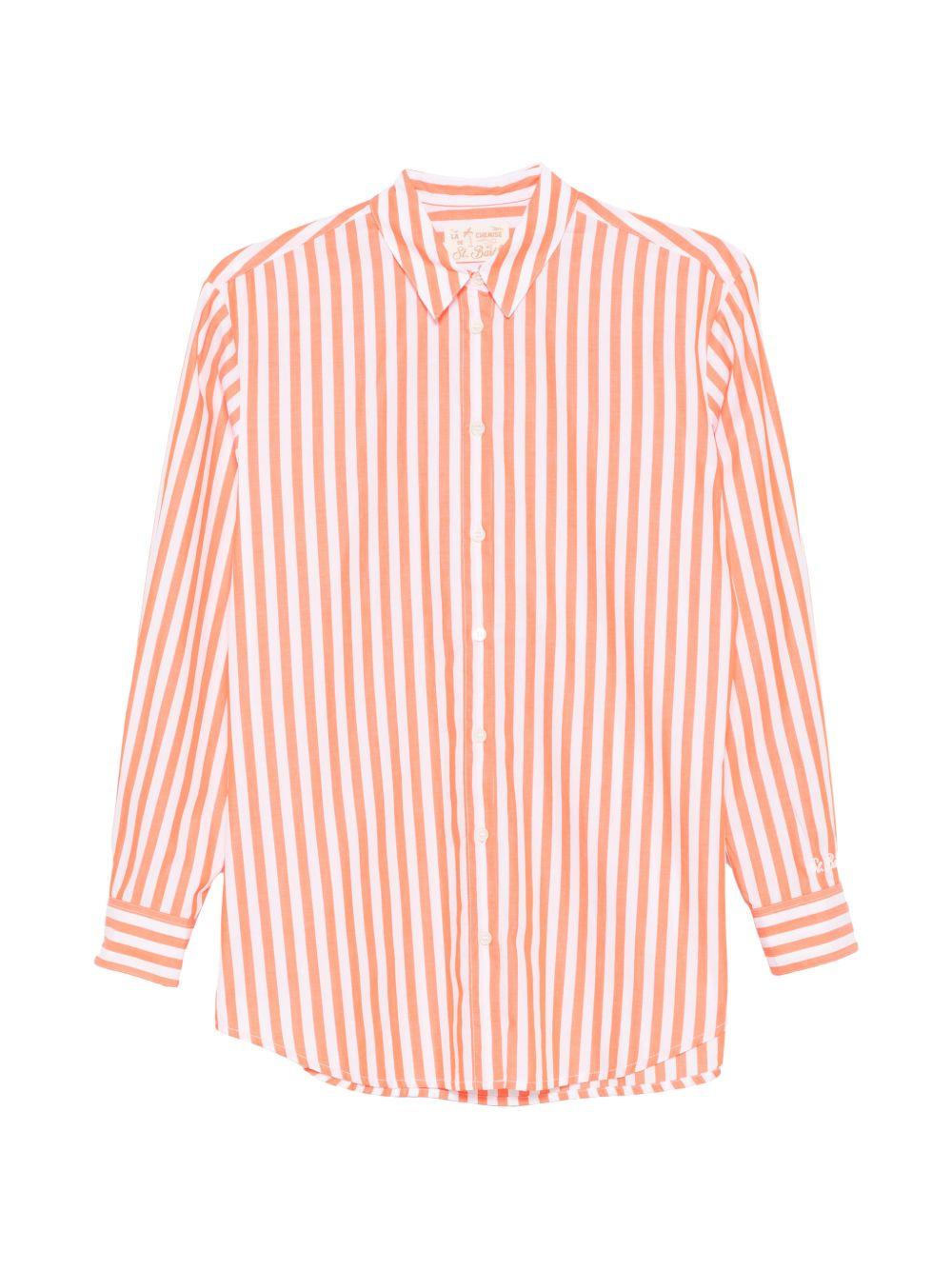 Camicia Brigette MC2 Saint Barth multicolore con motivo a righe BRIG001 01371L MC2 ST. BARTH 