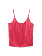 Top per donna Scotch & Soda rosso con design satinato U9A00723T 623 SCOTCH DONNA 