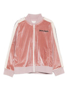 Giacca per bambina Palm Angels Kids rosa con righe PGBD002F25FLE002 3010 PALM ANGELS KIDS 