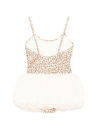 Abito per bambina Konges Slojd Kids marrone con stampa animalier KS105470 LEO KONGES SLOJD KIDS 