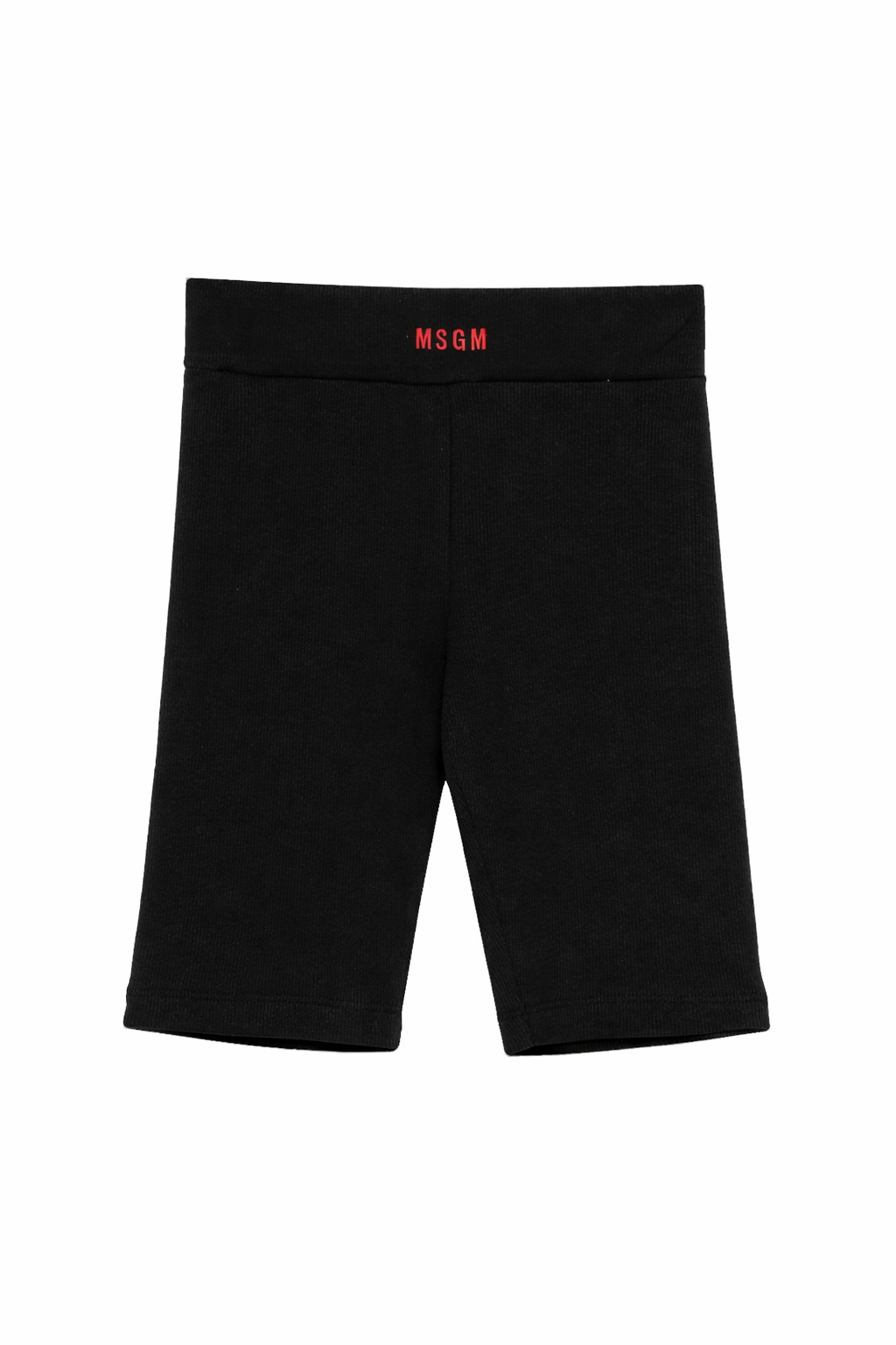 Leggins per bambina MSGM Kids neri con logo sul davanti S6MSJGCI230 110 MSGM KIDS 